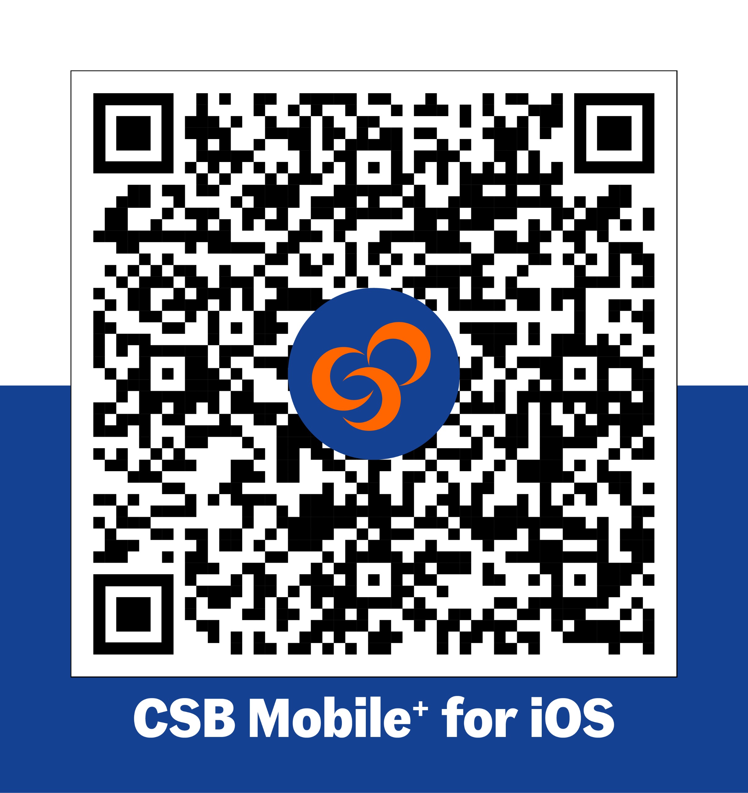 Scan to download the iOS App